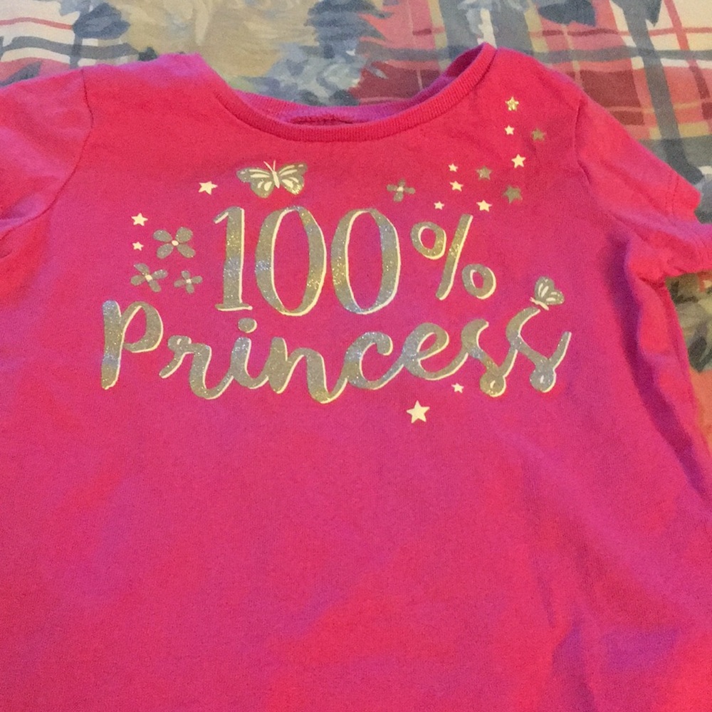 Pink short sleeve tee